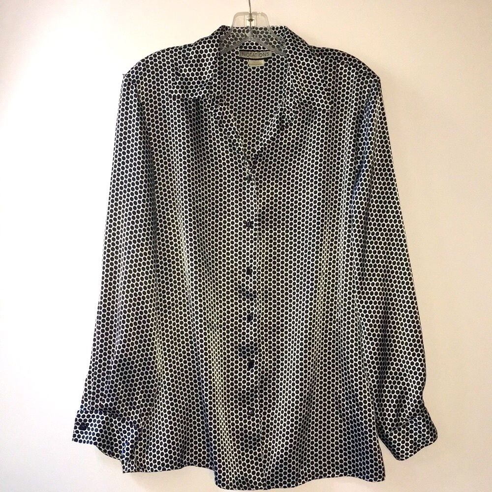Polka Dot Blouse.